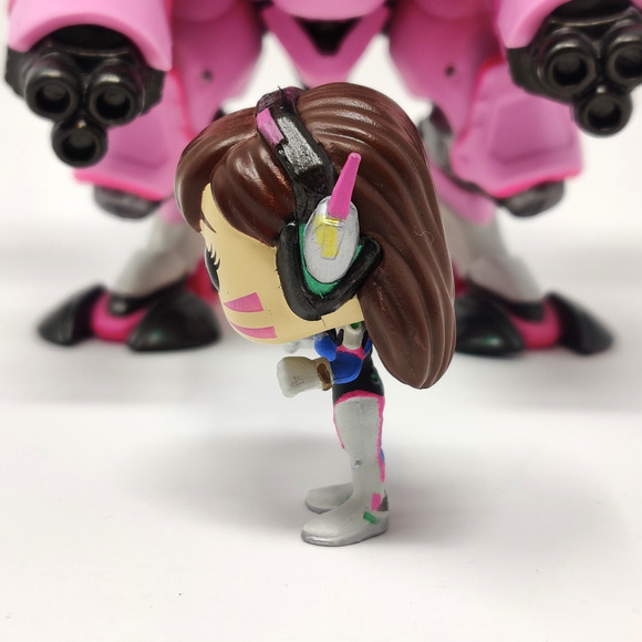 Funko Pop Games Super 6 Inch Overwatch D.Va with Meka Mech Suit Tank #177 NO BOX - Picture 14 of 16